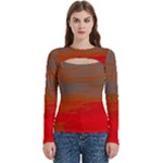 Crimson Skys Women s Cut Out Long Sleeve T-Shirt