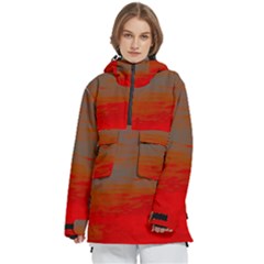 Women s Pullover Zip Ski and Snowboard Waterproof Breathable Jacket 