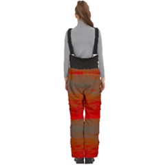 Women s Side Zip Front Pouch Ski And Snowboard Bib Pants	 