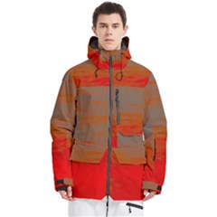 Men s Multi Pockets Zip Ski and Snowboard Waterproof Breathable Jacket 