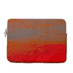 Crimson Skys 13  Vertical Laptop Sleeve Case With Pocket