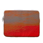 Crimson Skys 14  Vertical Laptop Sleeve Case With Pocket