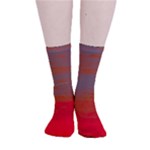 Crimson Skys Smooth Crew Length Tube Socks