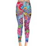 Cabbage Flower Abstract Everyday Leggings 