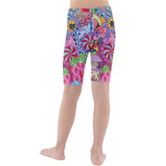 Kids  Mid Length Swim Shorts 