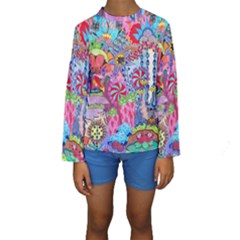 Kids  Long Sleeve Swimwear 