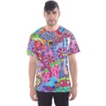 Cabbage Flower Abstract Men s Sport Mesh T-Shirt