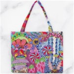 Cabbage Flower Abstract Mini Tote Bag