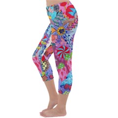 Capri Winter Leggings  Back