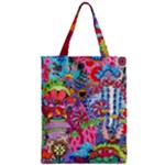 Cabbage Flower Abstract Zipper Classic Tote Bag