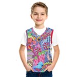 Cabbage Flower Abstract Kids  Basketball Tank Top