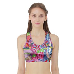 Sports Bra with Border 