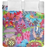 Cabbage Flower Abstract Duvet Cover Double Side (King Size)