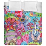 Cabbage Flower Abstract Duvet Cover Double Side (California King Size)