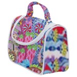 Cabbage Flower Abstract Satchel Handbag