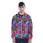 Cabbage Flower Abstract Men s Windbreaker