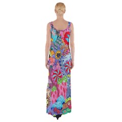 Thigh Split Maxi Dress 