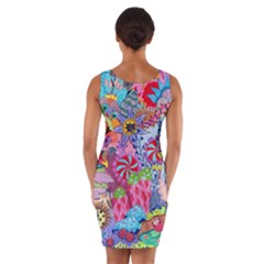 Wrap Front Bodycon Dress 