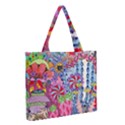 Zipper Medium Tote Bag Front