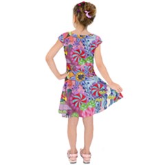 Kids  Short Sleeve Dress 