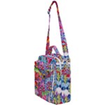 Cabbage Flower Abstract Crossbody Day Bag