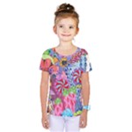 Cabbage Flower Abstract Kids  One Piece T-Shirt