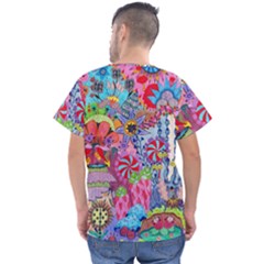 Men s V-Neck Scrub Top 