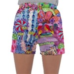 Cabbage Flower Abstract Sleepwear Shorts