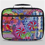 Cabbage Flower Abstract Full Print Lunch Bag