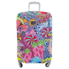 Cabbage Flower Abstract Luggage Cover (Medium) from ArtsNow.com