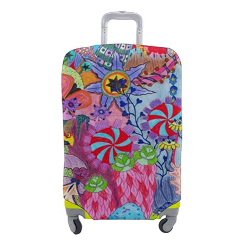 Cabbage Flower Abstract Luggage Cover (Small) from ArtsNow.com