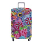 Cabbage Flower Abstract Luggage Cover (Small)