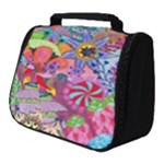 Cabbage Flower Abstract Full Print Travel Pouch (Small)