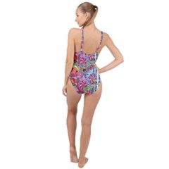 High Neck One Piece Swimsuit 