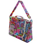 Cabbage Flower Abstract Box Up Messenger Bag