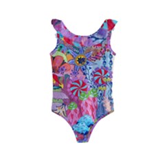 Kids  Frill Swimsuit 