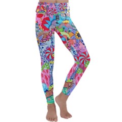 Kids  Lightweight Velour Classic Yoga Leggings 