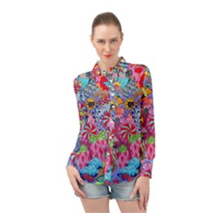 Long Sleeve Chiffon Shirt 