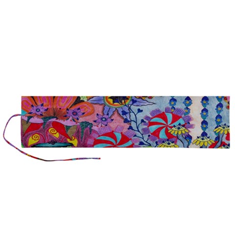 Cabbage Flower Abstract Roll Up Canvas Pencil Holder (L) from ArtsNow.com