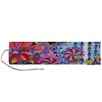 Cabbage Flower Abstract Roll Up Canvas Pencil Holder (L)