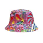 Cabbage Flower Abstract Inside Out Bucket Hat