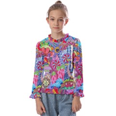 Kids  Frill Detail T-Shirt 