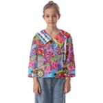 Cabbage Flower Abstract Kids  Sailor Shirt