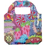 Cabbage Flower Abstract Foldable Grocery Recycle Bag