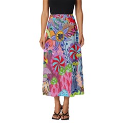 Classic Midi Chiffon Skirt 