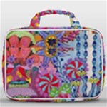 Cabbage Flower Abstract Travel Toiletry Bag With Hanging Hook