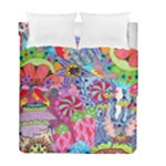 Cabbage Flower Abstract (1) (custom) Duvet Cover Double Side (Full/ Double Size)