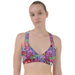 Cabbage Flower Abstract (1) (custom) Sweetheart Sports Bra