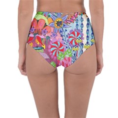 Reversible High-Waist Bikini Bottoms 