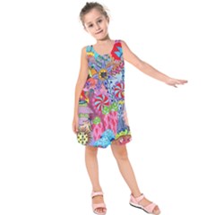 Kids  Sleeveless Dress 